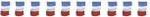 Guirlande France 4m