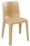 Chaise Denver monobloc, chaise empilable et accrochable M2 ou M4