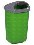 Poubelle sur pied (avec poteau) en polyethylne 50 L