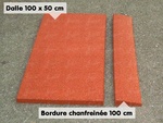 Bordure chanfreine