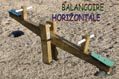 Balanoire horizontale